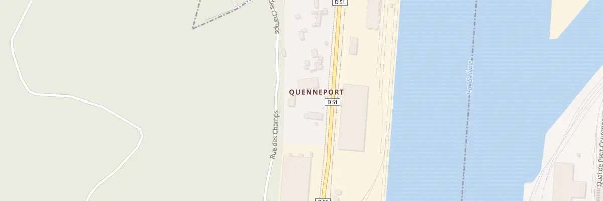 Plan du 12 Av de Quenneport à Val-de-la-Haye
