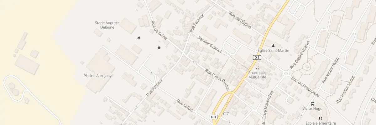 Plan du 61 Rue Pasteur à Grand-Couronne