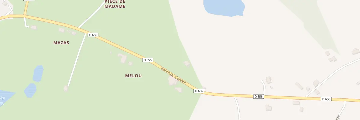 Plan du 252 Piece de Madame à Tournon-d’Agenais