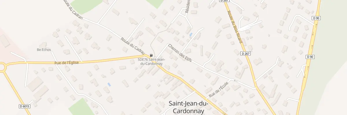 Plan du 3 Che des Etifs à Saint-Jean-du-Cardonnay