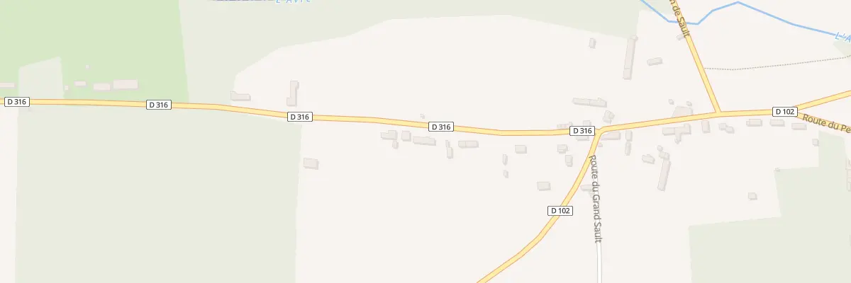 Plan du 338 Rue du Charron à Montigny-sur-Avre