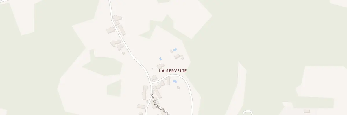Plan du 5000 La Servelie à Saint-Pantaly-d’Excideuil