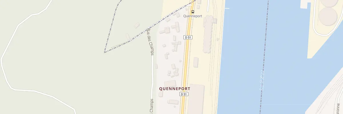 Plan du 7 Av de Quenneport à Val-de-la-Haye