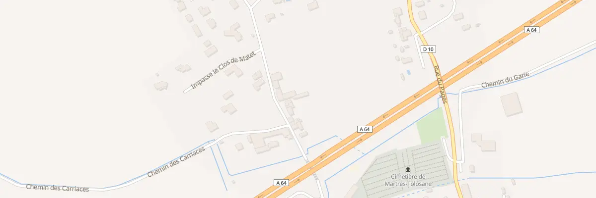 Plan du 24B Rue du Matet à Martres-Tolosane