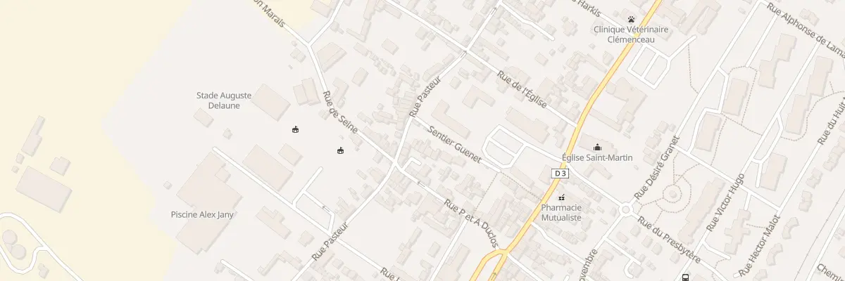 Plan du 3 Rue P et A Duclos à Grand-Couronne
