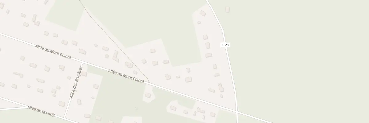 Plan du 35 All du Mont Planté à Glisolles