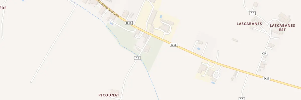 Plan du 51 Che de la Clerguesse à Saint-Nicolas-de-la-Grave