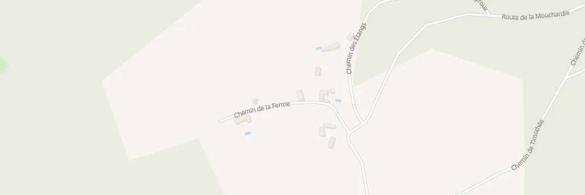 Plan du 201A La Mouchardie à Plazac