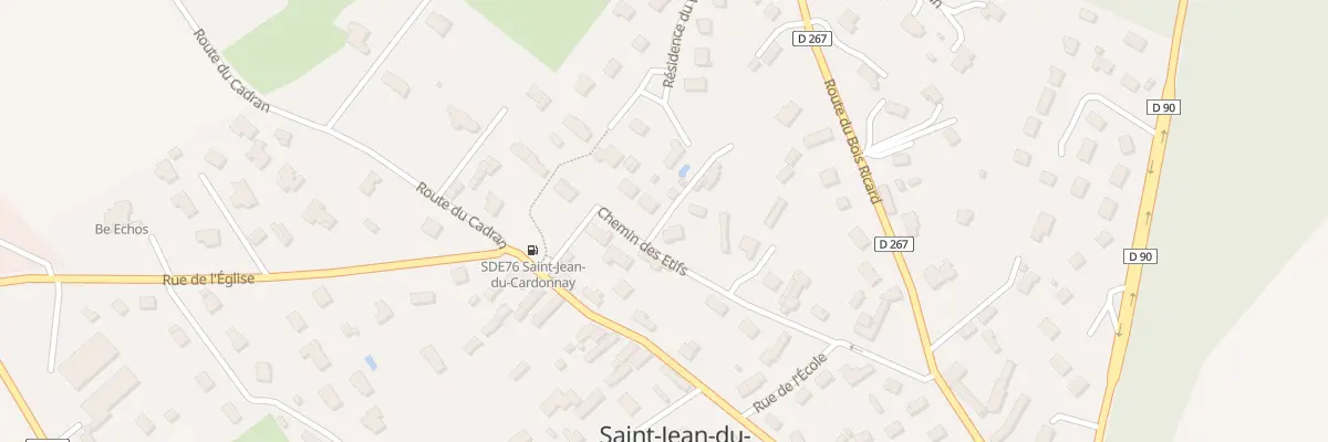 Plan du 10B Che des Etifs à Saint-Jean-du-Cardonnay