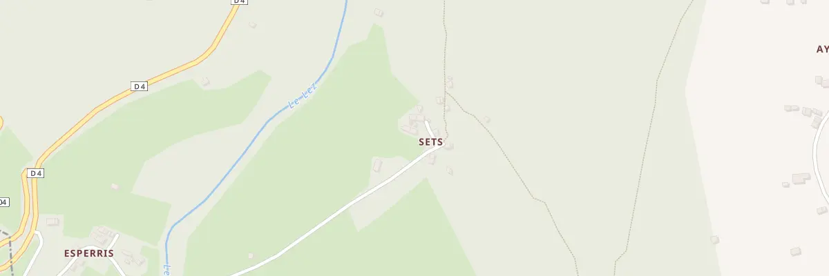 Plan du 6 Sets à Bordes-Uchentein
