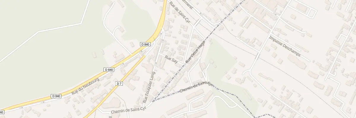 Plan du 40 Rue du Bout du Gard à Elbeuf