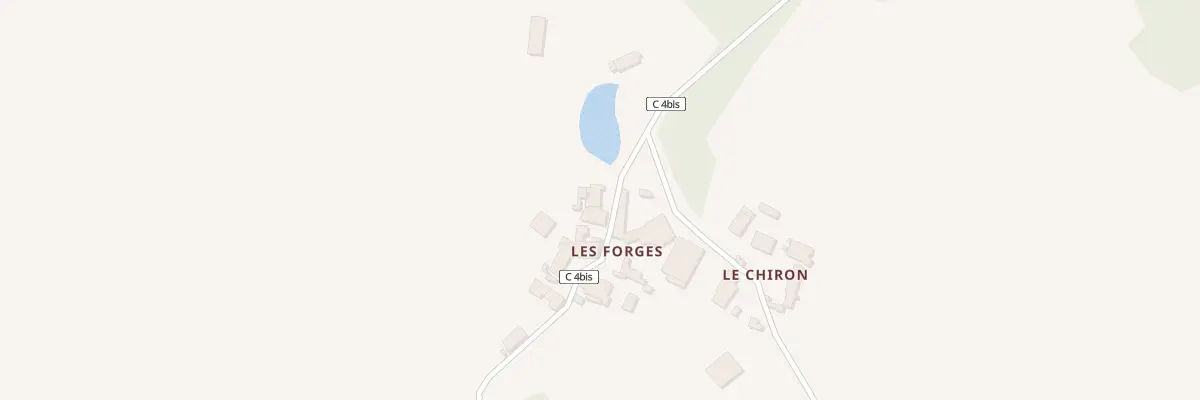 Plan du 9 Les Forges à Saint-Sornin-la-Marche
