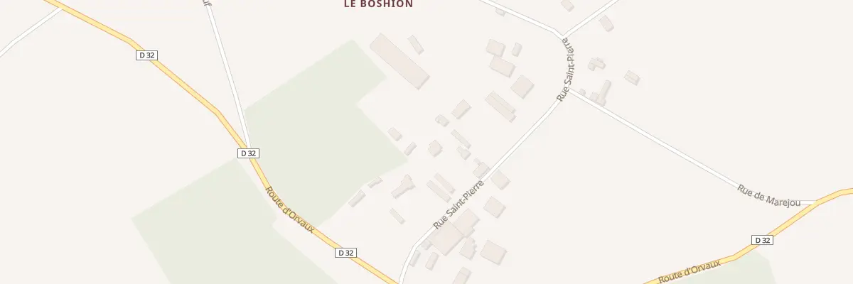 Plan du 11 Rue Saint Pierre au Val-Doré