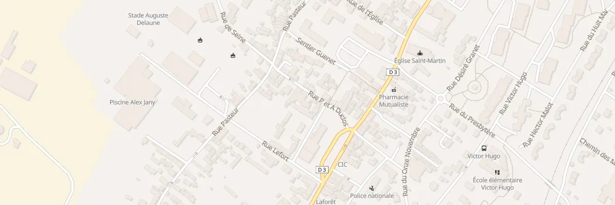 Plan du 6 Rue P et A Duclos à Grand-Couronne