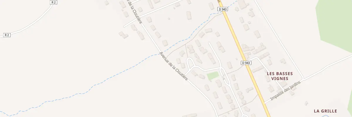 Plan du 46 Rue de la Grange à Perrusson