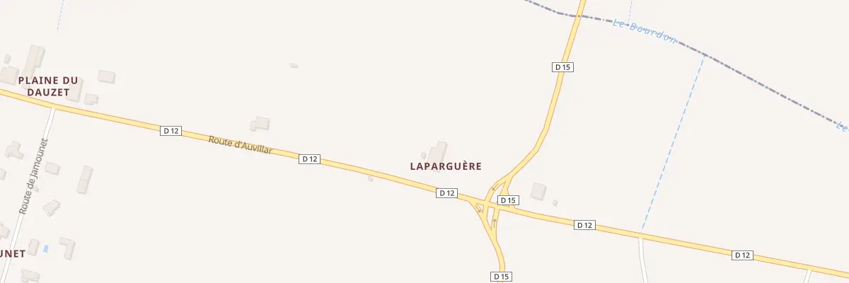 Plan du 2490 Rte d’Auvillar à Caumont