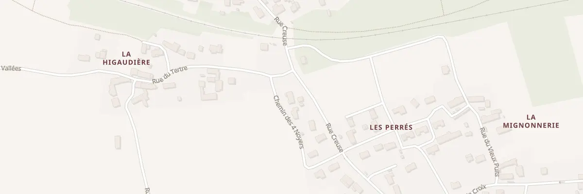 Plan du 3 Les Quatre Noyers à Marcilly-en-Beauce