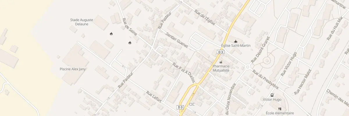 Plan du 17T Rue P et A Duclos à Grand-Couronne
