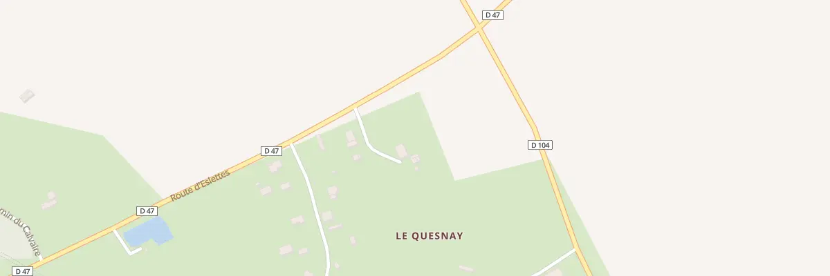 Plan du 1408 Rte d’Eslettes à Pissy-Pôville