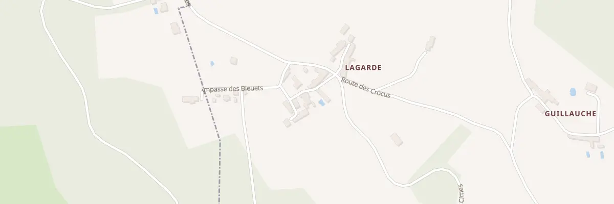Plan du 99 Lagarde à Sainte-Eulalie-d’Ans