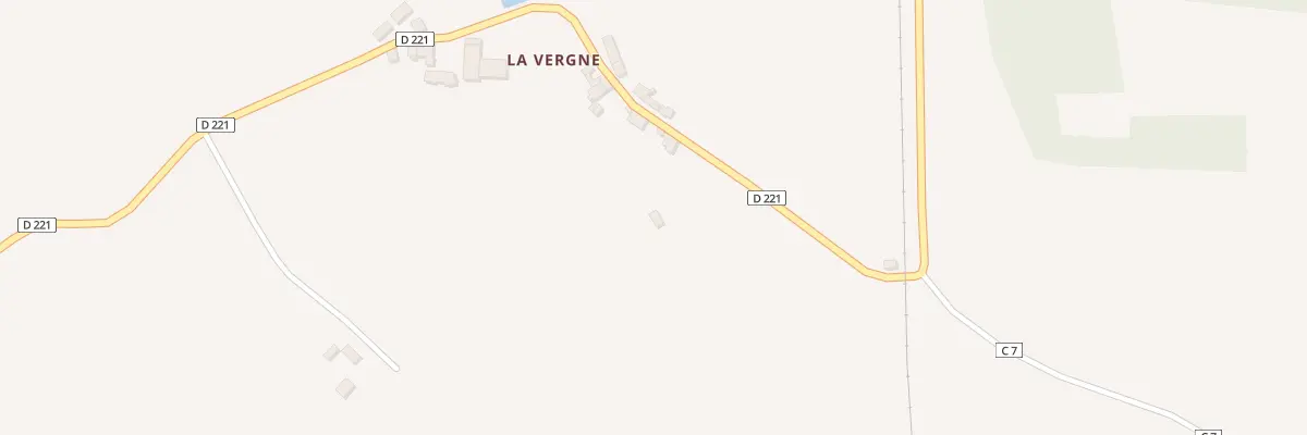 Plan du 3B La Vergne à Oradour-Saint-Genest