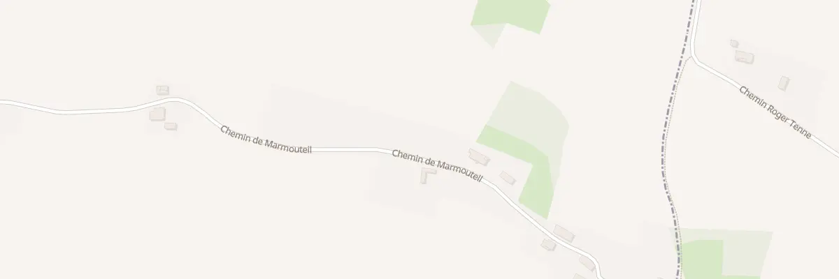Plan du 5871 Chem de Marmouteil à Monblanc