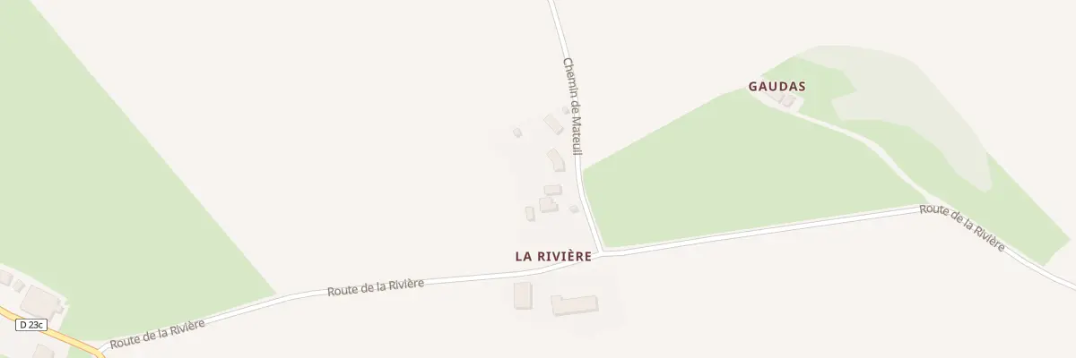 Plan du 5002F La Riviere à Saint-Araille
