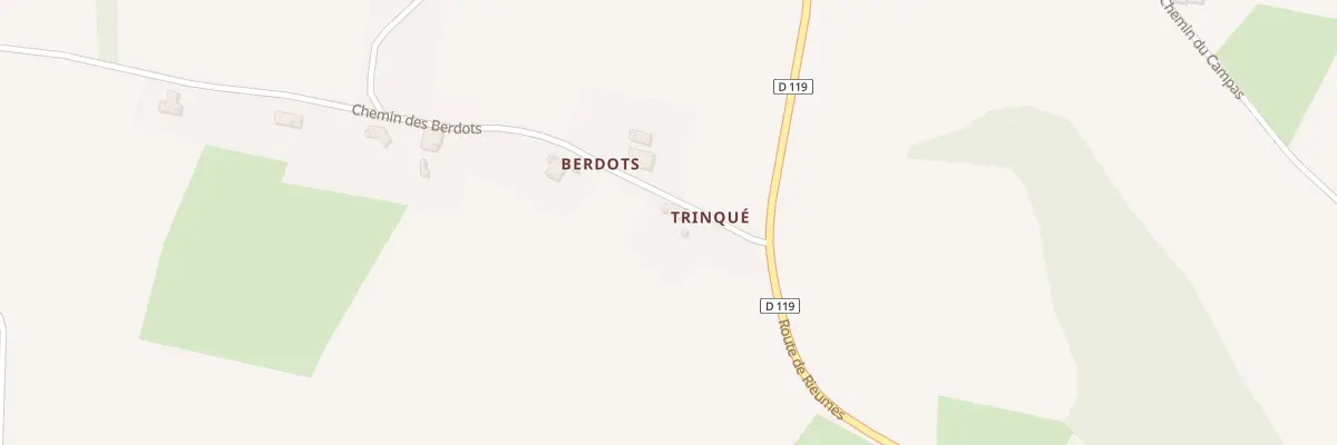 Plan du 85 Chem des Berdots à Monblanc