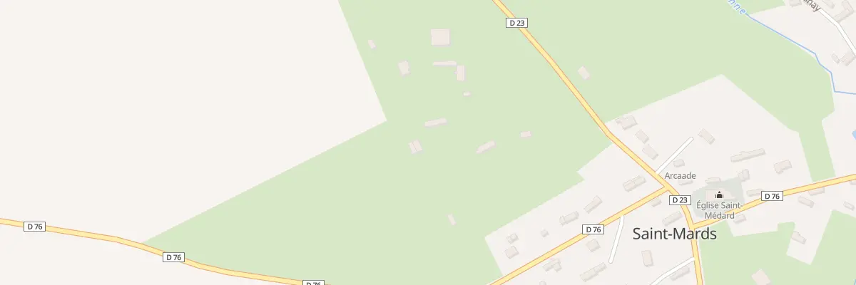 Plan du 21 Rte de la Vienne à Saint-Mards
