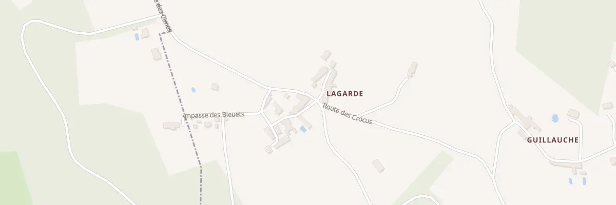 Plan du 103 Lagarde à Sainte-Eulalie-d’Ans