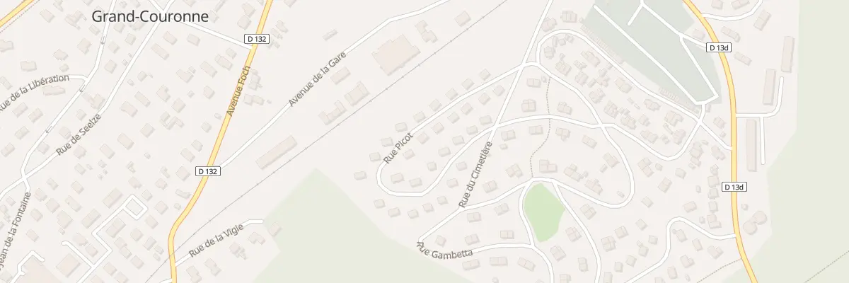 Plan du 11 Rue Picot à Grand-Couronne