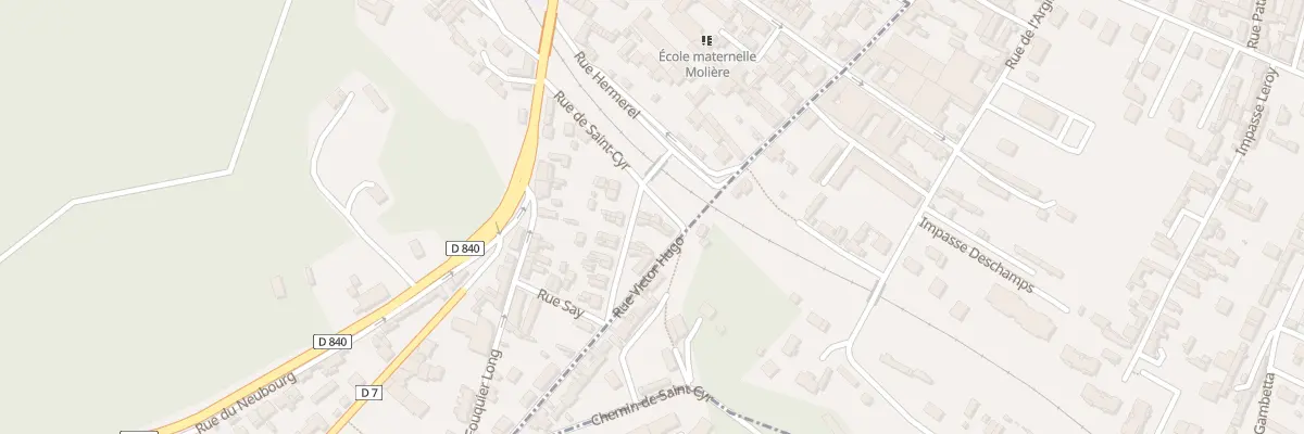 Plan du 1 Rue du Bout du Gard à Elbeuf