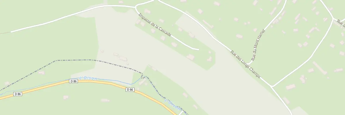Plan du 152 Imp de la Cascade à Saint-Cyr-la-Campagne