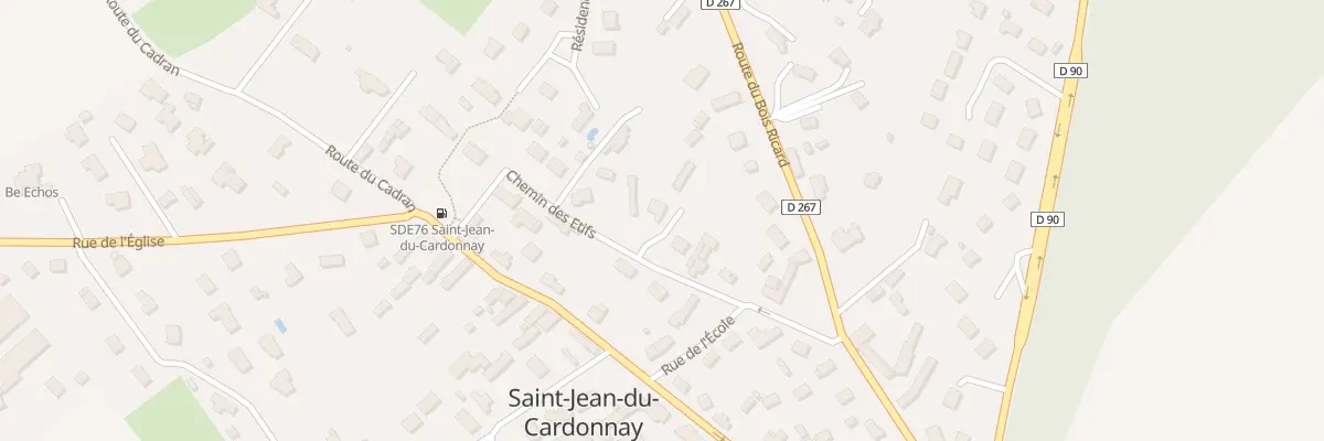 Plan du 8 Che des Etifs à Saint-Jean-du-Cardonnay