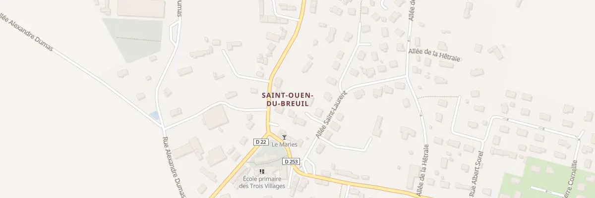 Plan du 47 All Saint Laurent à Saint-Ouen-du-Breuil