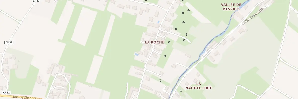 Plan du 26 Rue de la Roche à La Croix-en-Touraine