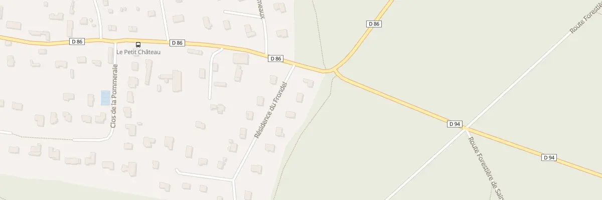Plan du 2 Res du Frondel à Montigny