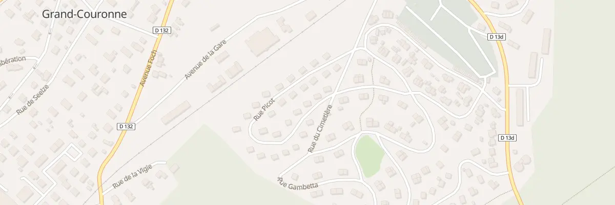 Plan du 23 Rue Picot à Grand-Couronne