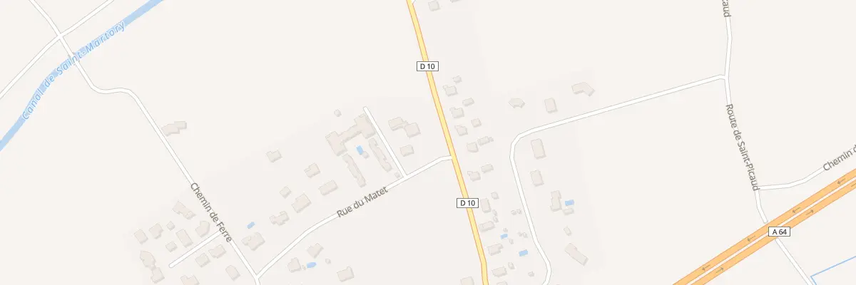 Plan du 63 Rue du Matet à Martres-Tolosane