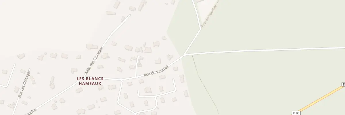 Plan du 649 Rue du Vauchel à Montigny