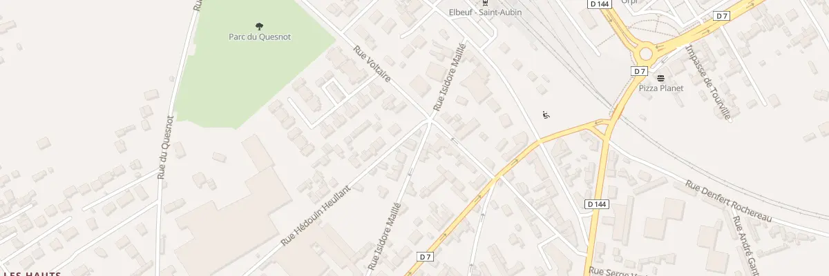 Plan du 55 Rue Isidore Maille à Saint-Aubin-lès-Elbeuf