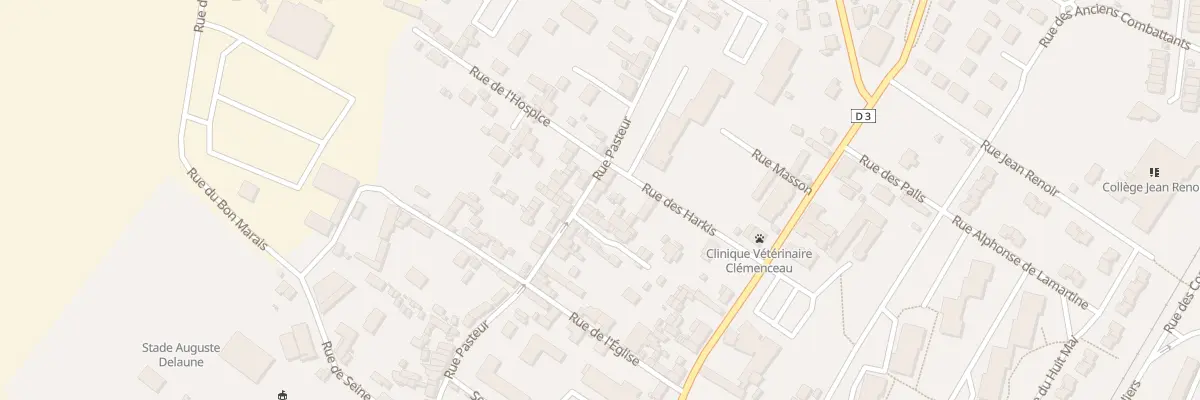 Plan du 27 Rue Pasteur à Grand-Couronne