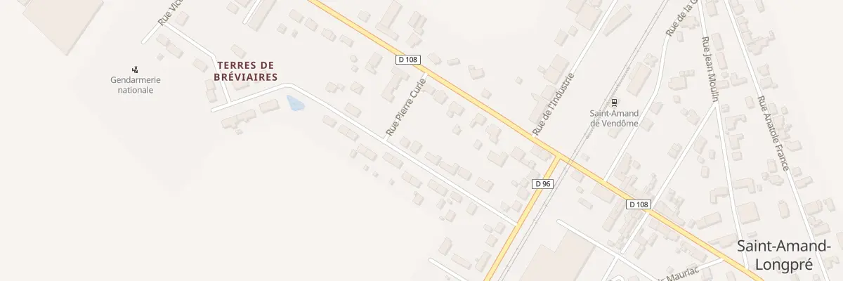 Plan du 13 Rue Victor Hugo à Saint-Amand-Longpré