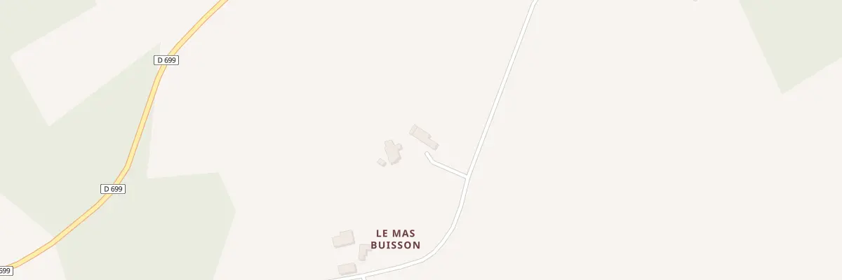 Plan du 5096 Le Mas Buisson à Gorre