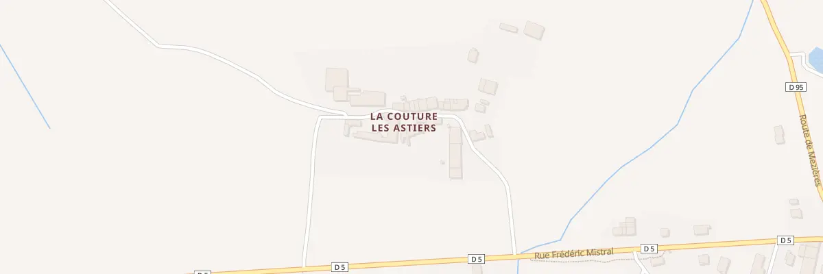 Plan du 5482 La Couture les Astiers à Blond