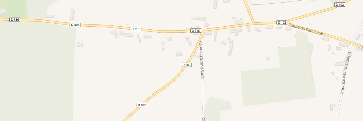 Plan du 3 Rte de Flouville à Montigny-sur-Avre