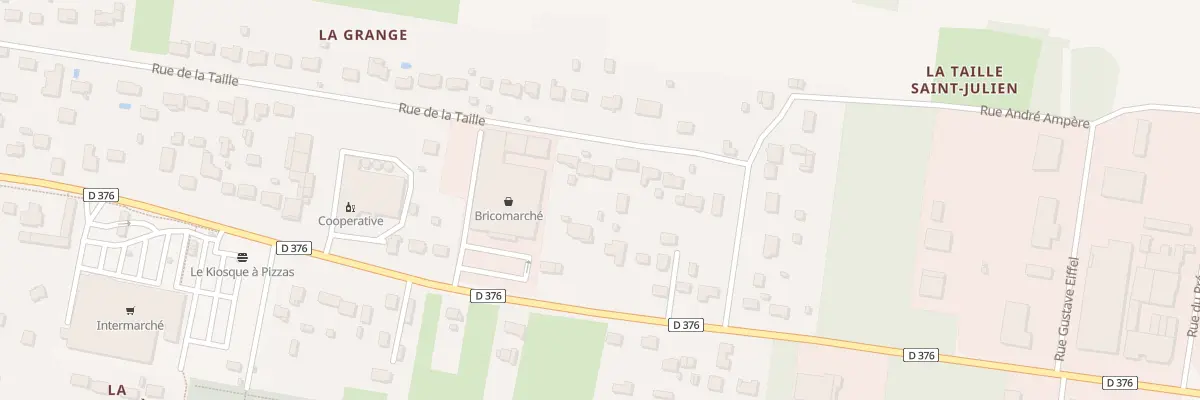 Plan du 12 Rue de la Taille Saint-Julien à Bléré
