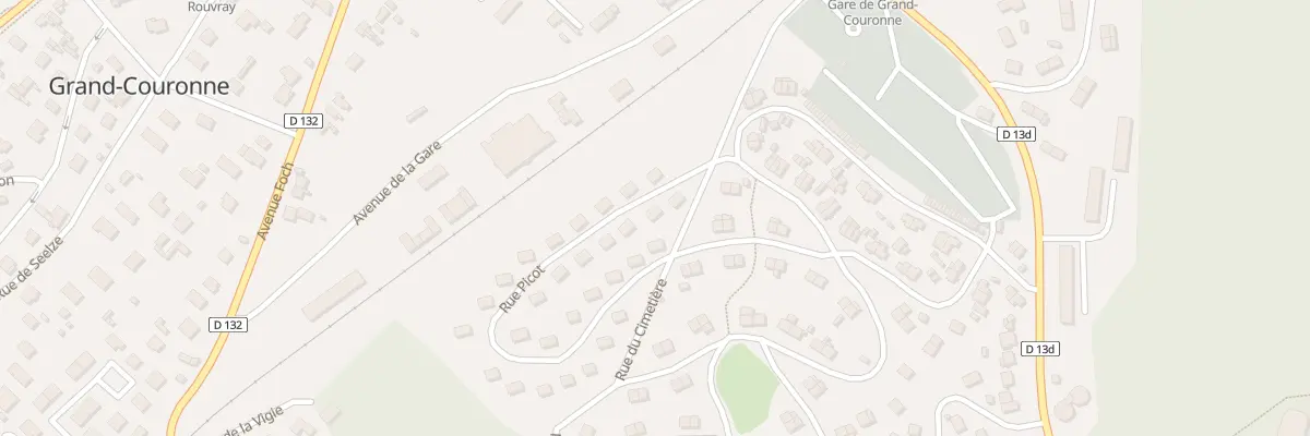 Plan du 3 Rue Picot à Grand-Couronne