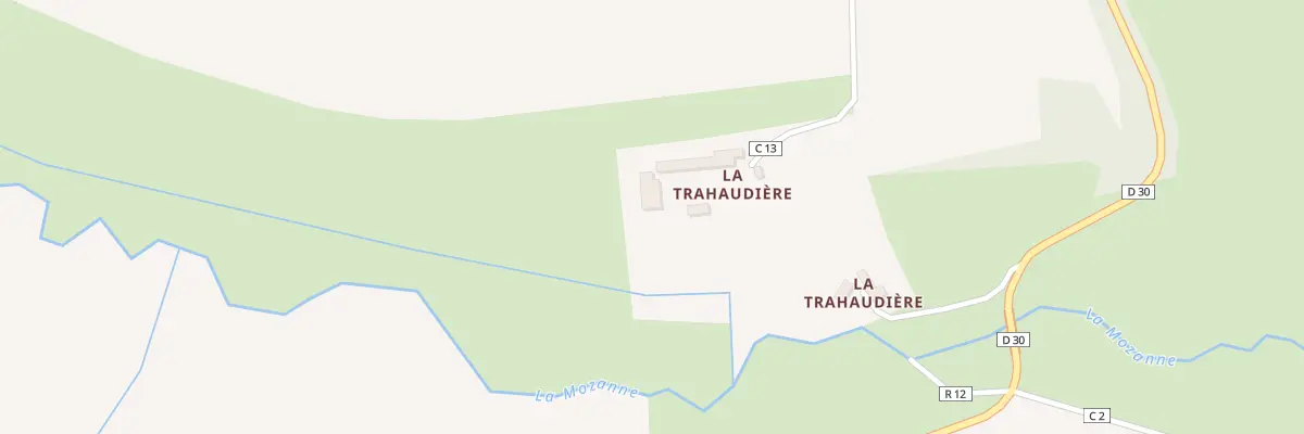 Plan du 73 La Trahaudiere à Moulhard