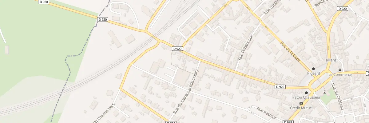 Plan du 73 Rue du Gros Chêne à La Loupe